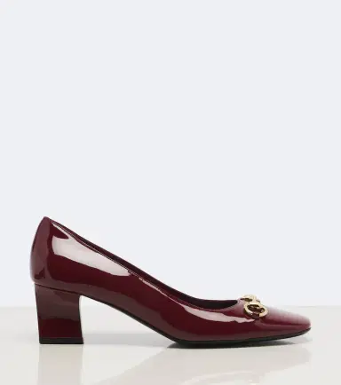 Gucci Signora Horsebit patent leather pumps | Thumbnail 2