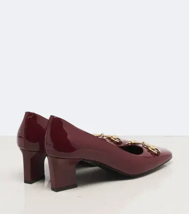 Gucci Signora Horsebit patent leather pumps | Thumbnail 3