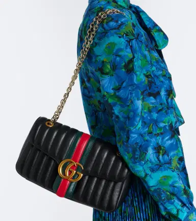 Gucci Jetset GG Marmont Medium leather shoulder bag | Thumbnail 5 Gucci Jetset GG Marmont Medium leather shoulder bag | Thumbnail 5