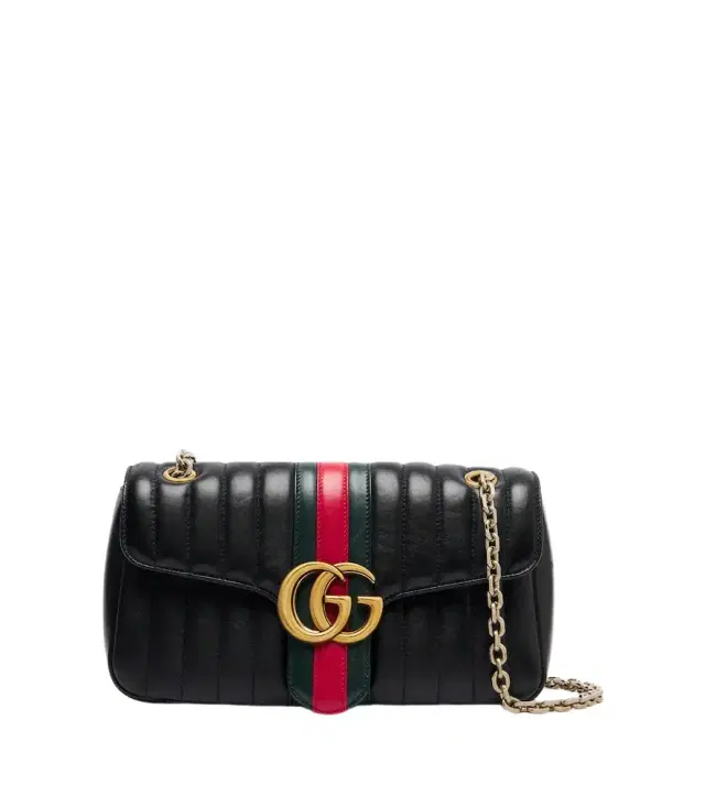Jetset GG Marmont Medium leather shoulder bag Jetset GG Marmont Medium leather shoulder bag