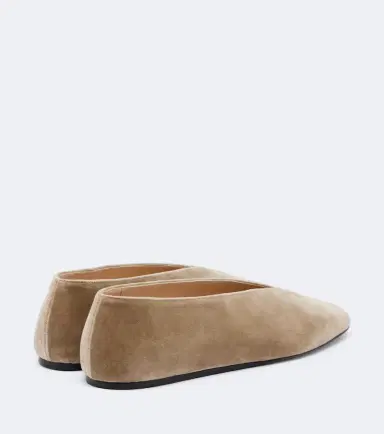 Le Monde Béryl Le Monde Béryl Olympia velvet ballet flats | Thumbnail 2 Le Monde Béryl Le Monde Béryl Olympia velvet ballet flats | Thumbnail 2