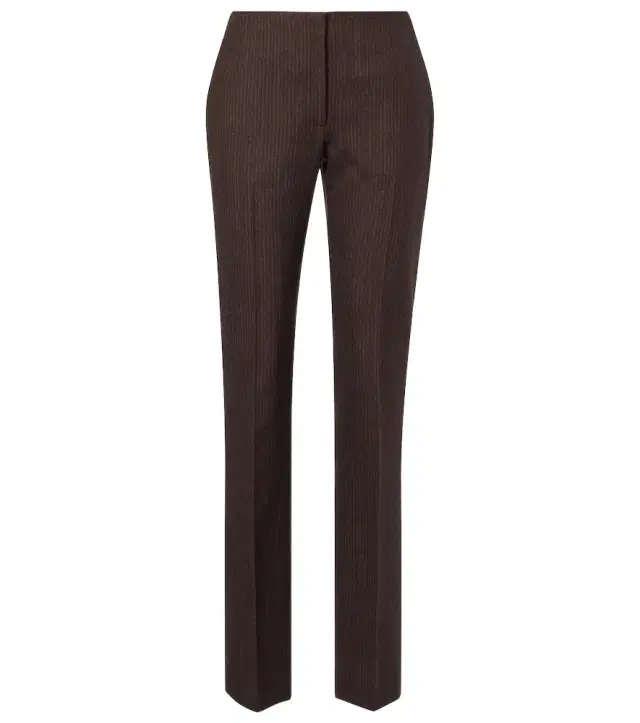 Alexander McQueen Striped wool straight pants