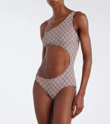 Gucci GG cutout swimsuit | Thumbnail 3