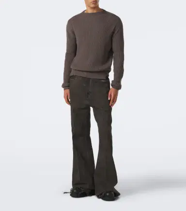 Rick Owens Bolan distressed flared jeans | Thumbnail 2