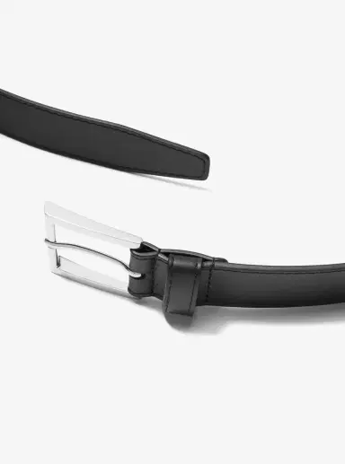 Michael Kors Collection Elisabetta Leather Waist Belt | Thumbnail 2