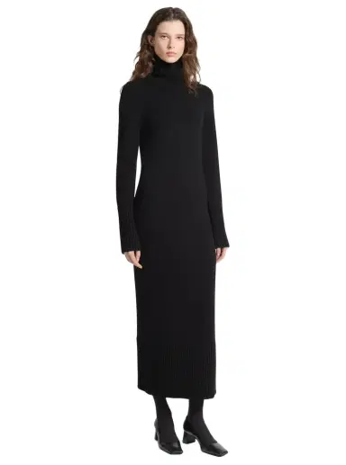 Michael Kors Collection Wool Turtleneck Dress | Thumbnail 1
