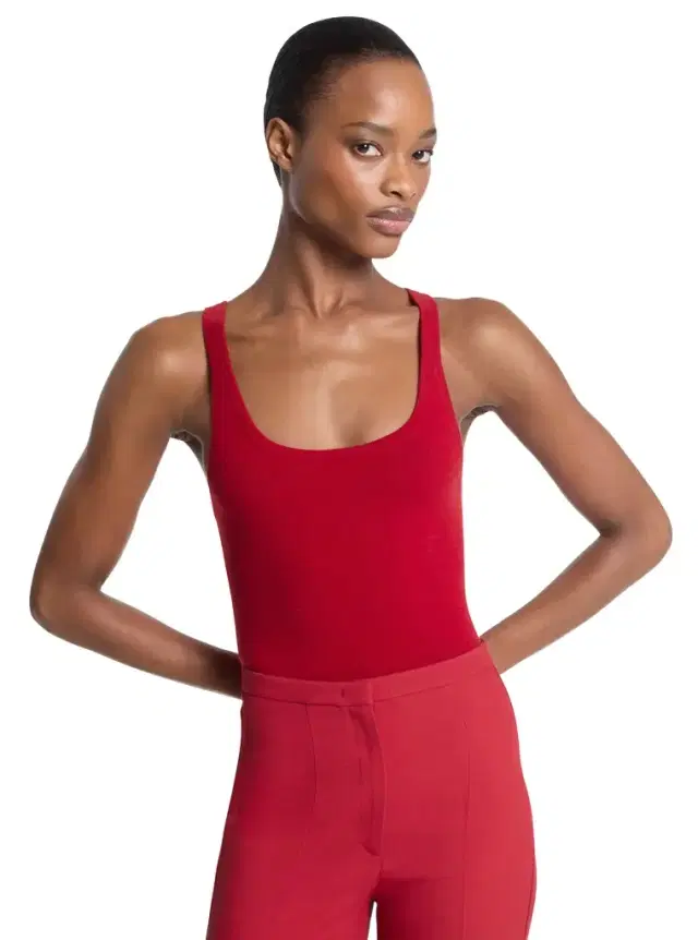 Michael Kors Collection Cashmere Tank Bodysuit