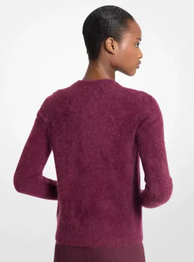 Michael Kors Collection Brushed Cashmere Cardigan | Thumbnail 2