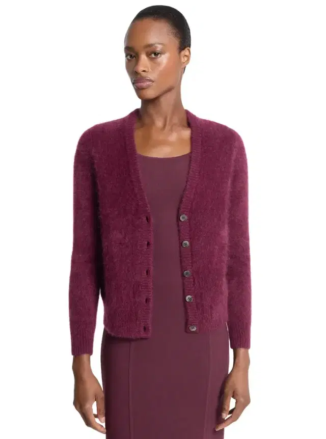 Michael Kors Collection Brushed Cashmere Cardigan