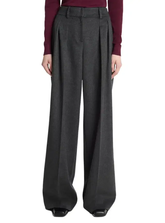 Michael Kors Collection Cashmere Pleated Slouch Trousers