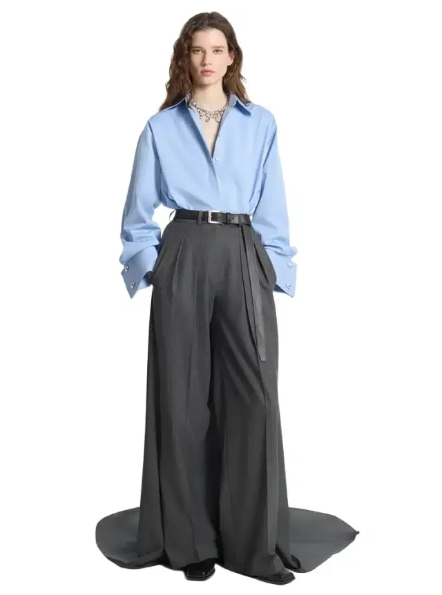 Michael Kors Collection Stretch Wool Opera Trousers