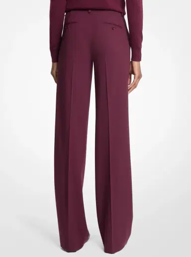 Michael Kors Collection Camilla Stretch Wool Stovepipe Trousers | Thumbnail 2