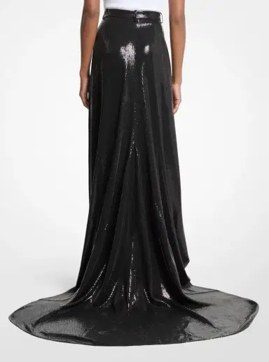 Michael Kors Collection Sequined Crepe Opera Trousers | Thumbnail 2