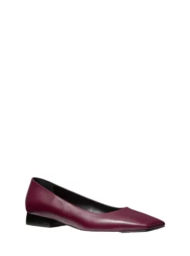 Michael Kors Collection Isabella Leather Skimmer Flat | Thumbnail 1