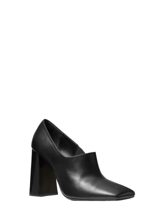 Michael Kors Collection Sofia High Throat Leather Pump