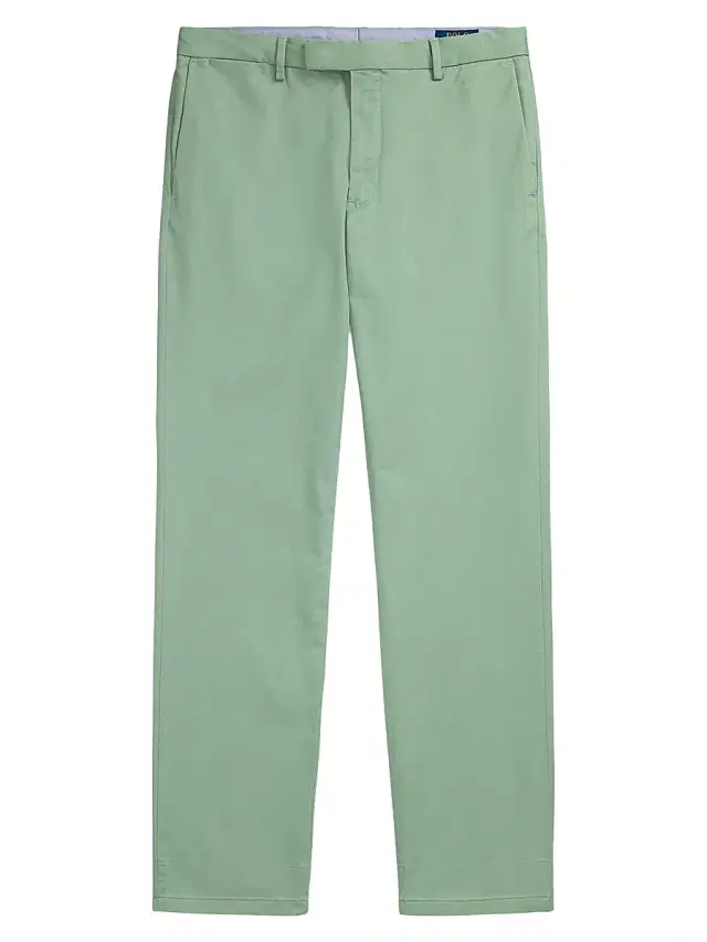Polo Ralph Lauren Men's Military Stretch-Cotton Mid-Rise Straight-Leg Pants - Faded Mint