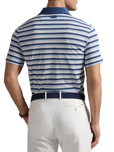 Polo Ralph Lauren Men's Slub Jersey Short-Sleeve Henley Shirt | Thumbnail 4 Polo Ralph Lauren Men's Slub Jersey Short-Sleeve Henley Shirt | Thumbnail 4