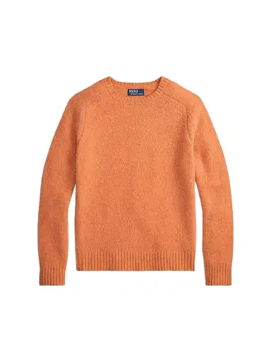 Polo Ralph Lauren Men's Elbow-Patch Wool-Cashmere Crewneck Sweater | Thumbnail 1 Polo Ralph Lauren Men's Elbow-Patch Wool-Cashmere Crewneck Sweater | Thumbnail 1