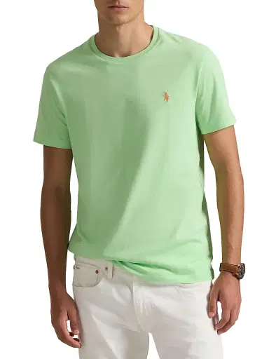 Polo Ralph Lauren Men's Jersey Short-Sleeve T-Shirt - Cruise Lime | Thumbnail 3