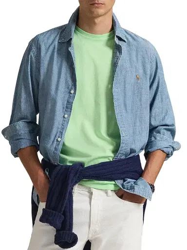 Polo Ralph Lauren Men's Jersey Short-Sleeve T-Shirt - Cruise Lime | Thumbnail 6