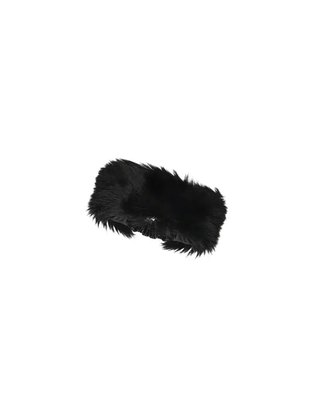 Gorski Women's Merinillo Shearling Lamb Headband - Black