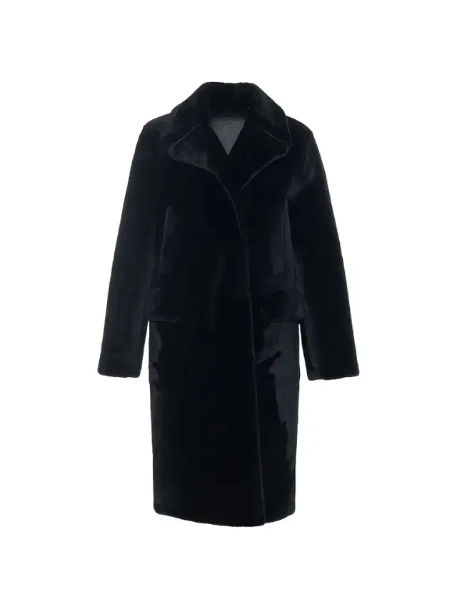 Gorski Women's Merino Shearling Lamb Short Coat - Black - Size Large