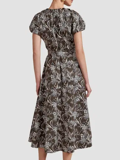 La Ligne Women's Avalon Dress - Taupe Floral | Thumbnail 3 La Ligne Women's Avalon Dress - Taupe Floral | Thumbnail 3