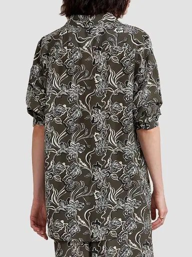 La Ligne Women's Shelby Shirt - Taupe Floral | Thumbnail 4 La Ligne Women's Shelby Shirt - Taupe Floral | Thumbnail 4