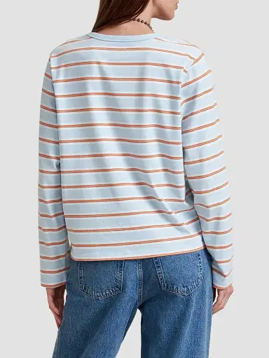 La Ligne Women's Boyfriend T-Shirt - Sky Blue | Thumbnail 4