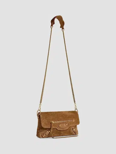 Balenciaga Women's Le City Clutch with Chain | Thumbnail 5 Balenciaga Women's Le City Clutch with Chain | Thumbnail 5