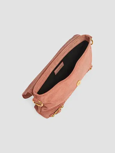 Balenciaga Women's Le City Clutch with Chain - Light Terracotta | Thumbnail 4