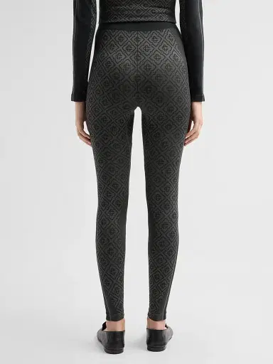 Casablanca Women's Seamless Monogram Leggings - Grey | Thumbnail 3