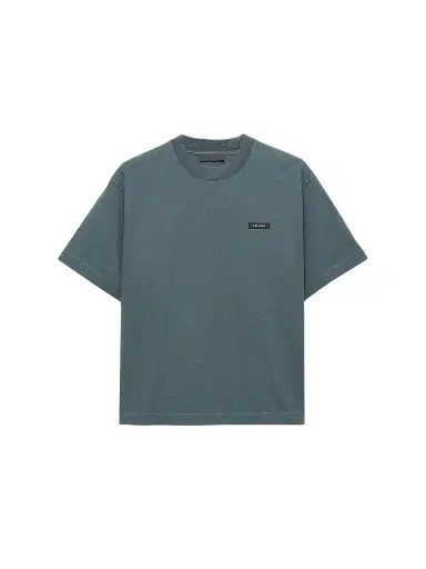 Prada Men's Cotton T-Shirt - Green | Thumbnail 1