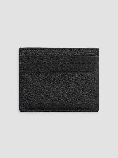 Prada Men's Leather Card Holder - Black | Thumbnail 3 Prada Men's Leather Card Holder - Black | Thumbnail 3