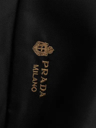Prada Women's Reversible Nylon and Camel-Hair Bucket Hat - Black - Size Large | Thumbnail 3 Prada Women's Reversible Nylon and Camel-Hair Bucket Hat - Black - Size Large | Thumbnail 3