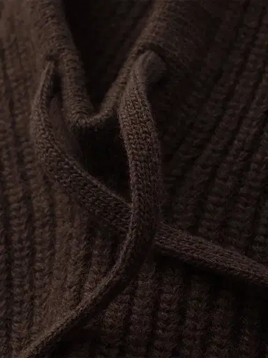 Prada Women's Wool and Cashmere Knit Hood | Thumbnail 3