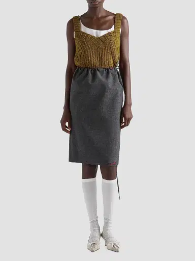 Prada Women's Wool and Alpaca Top | Thumbnail 2 Prada Women's Wool and Alpaca Top | Thumbnail 2