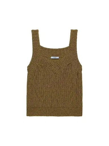 Prada Women's Wool and Alpaca Top | Thumbnail 1 Prada Women's Wool and Alpaca Top | Thumbnail 1