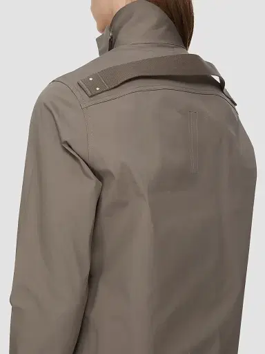 Rick Owens Men's Camicia Stretch-Cotton Shirt - Dust | Thumbnail 6
