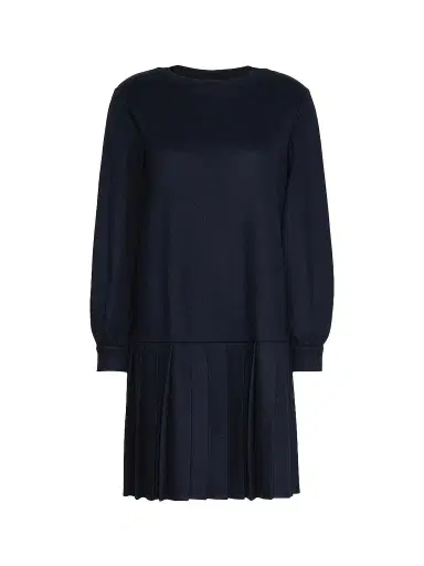 Weekend Max Mara Women's Jacquard Jersey Dress - Navy | Thumbnail 1