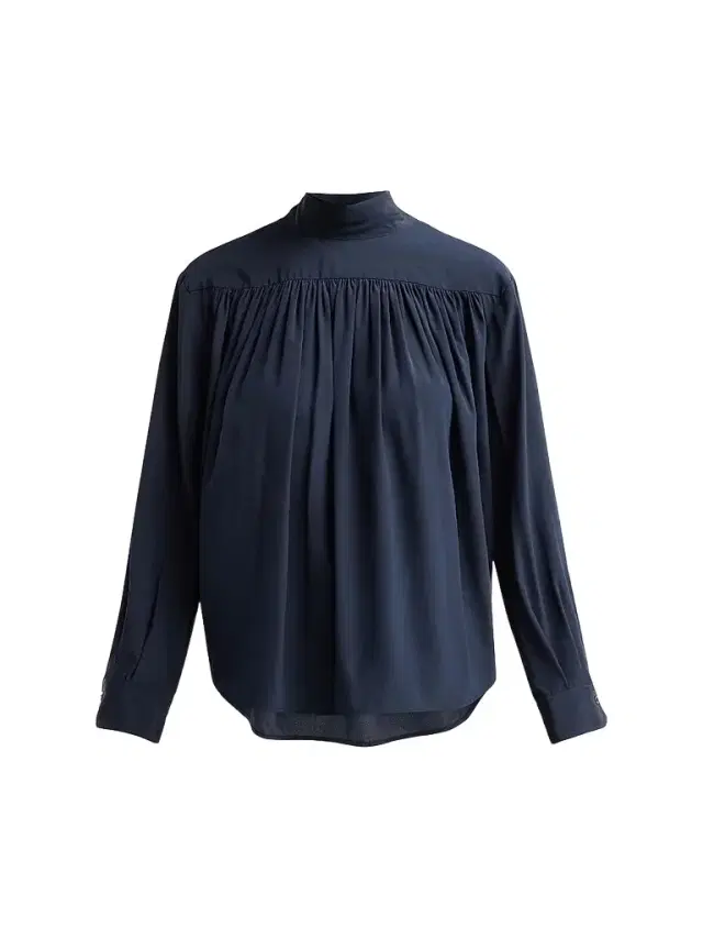A.L.C. Women's Danielle Silk Blouse - Evening Blue