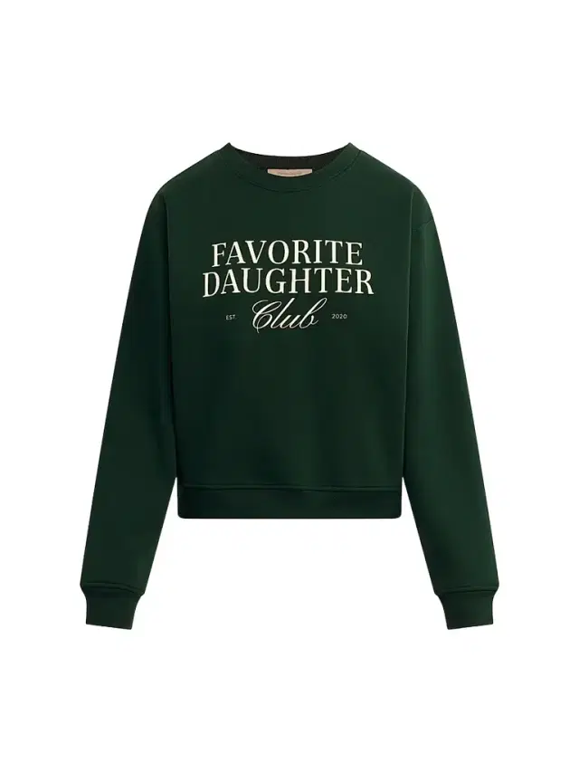 Favorite Daughter Women's The Club Sweatshirt - Forest Sugar