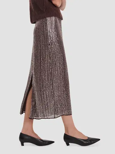 rag & bone Women's Lili Beaded Midi Skirt | Thumbnail 5