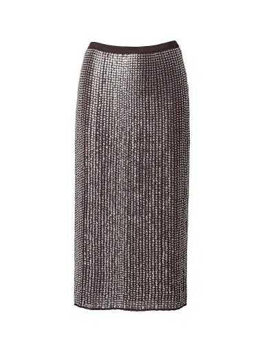rag & bone Women's Lili Beaded Midi Skirt | Thumbnail 1