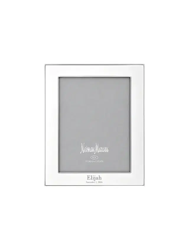 Cunill Tiffany 8" x 10" Sterling Silver Frame - Silver