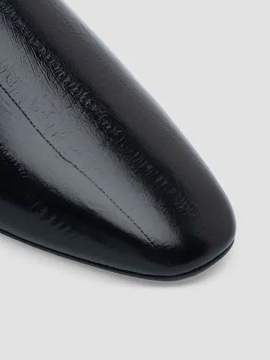 NEOUS Women's Nusakan Printed Eel Leather Mules - Black - Size 11 | Thumbnail 4