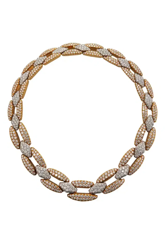 DAVID WEBB Diamond Chain Necklace