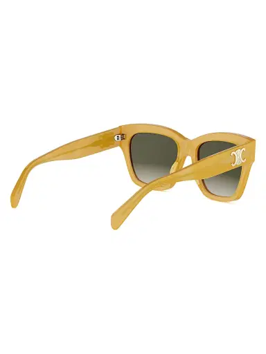 Celine Women's 55MM Square Sunglasses - Yellow Grey | Thumbnail 6