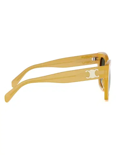 Celine Women's 55MM Square Sunglasses - Yellow Grey | Thumbnail 7