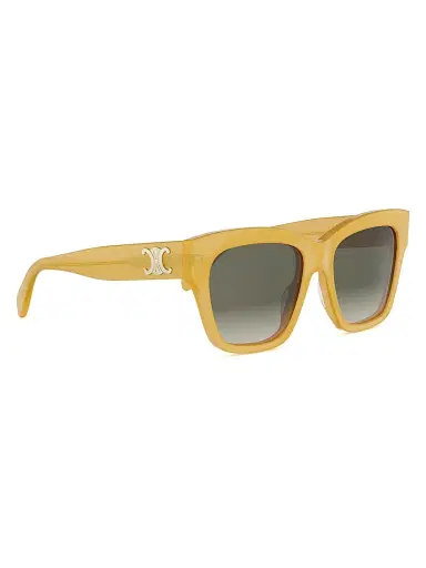 Celine Women's 55MM Square Sunglasses - Yellow Grey | Thumbnail 8